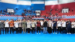Munafri Dampingi Mensos RI Luncurkan Gerakan Peduli Tetangga di Makassar